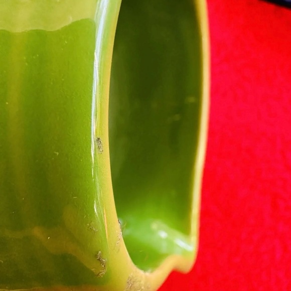 FIESTA Sugar & Creamer Tray Set Shamrock Green Cobalt Blue NO LID Homer Laughlin - Picture 10 of 12